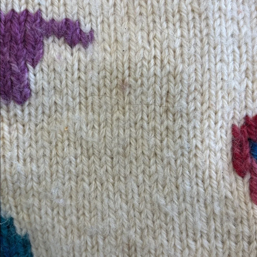 Vintage Putumayo Wool Primitive knit sweater - Picture 10 of 11